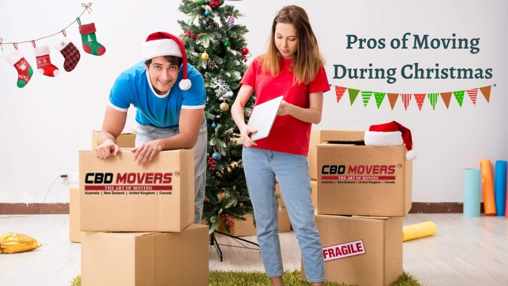 Pros of moving during chritmas