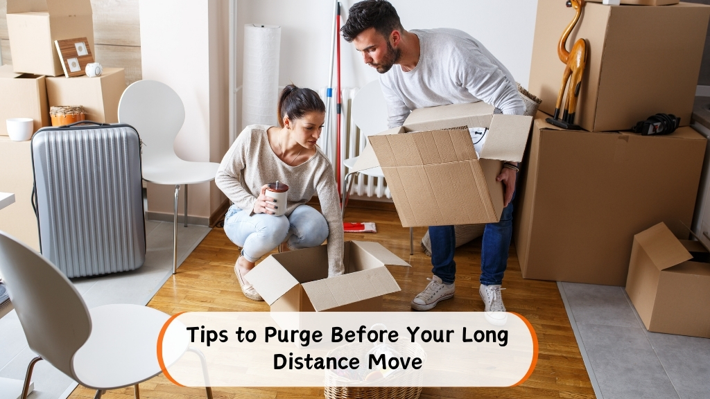 Tips to Purge Before Your Long Distance Move