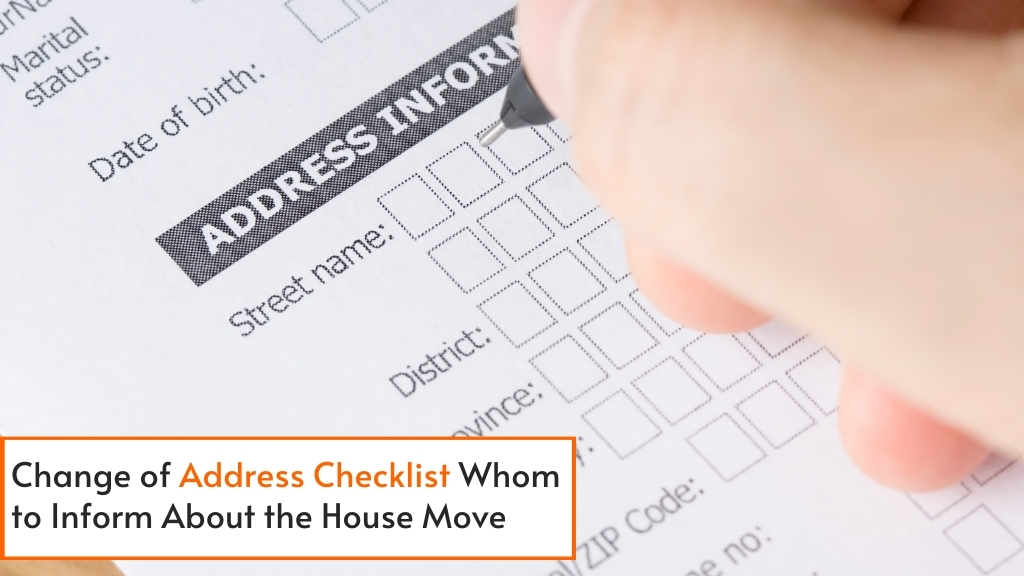 Change of Address Checklist