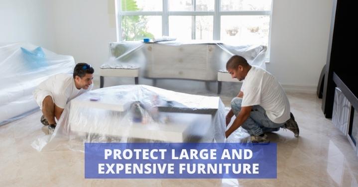 Protect large and expensive furniture during house move